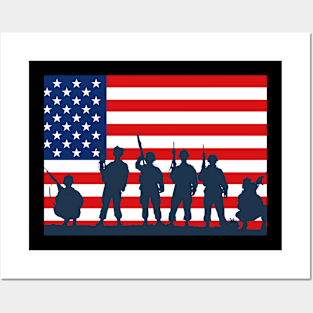 memorial day Posters and Art